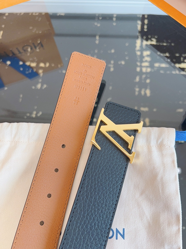 ルイヴィトンベルト素材ディテール